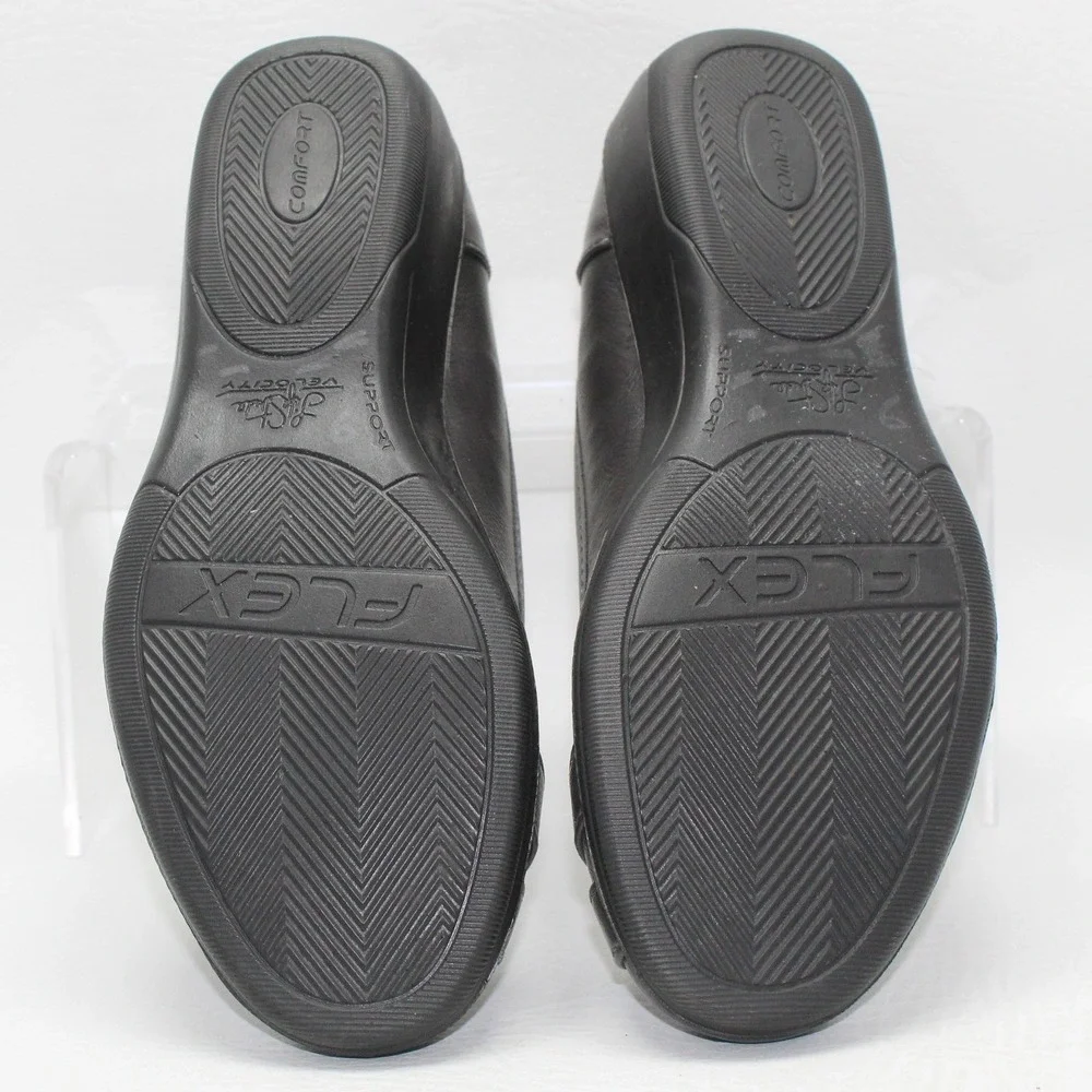 LifeStride‎ Velocity 2.0 I-Loyal Dark Gray Wedge Pumps Womens 6W Round Toe Shoes